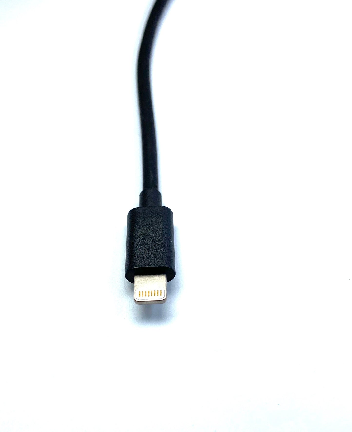 Cable Apple MFi Cert. Lightning to USB-A Male 0.4M (1.3Ft) Black