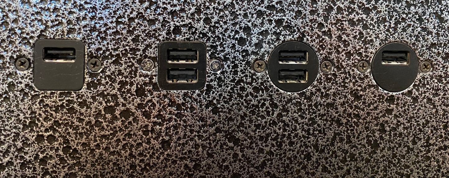 smartPower Dual USB 2.7 Amp power - Dual USB-A port front panel for iPad 11 (Will ship August 1st)