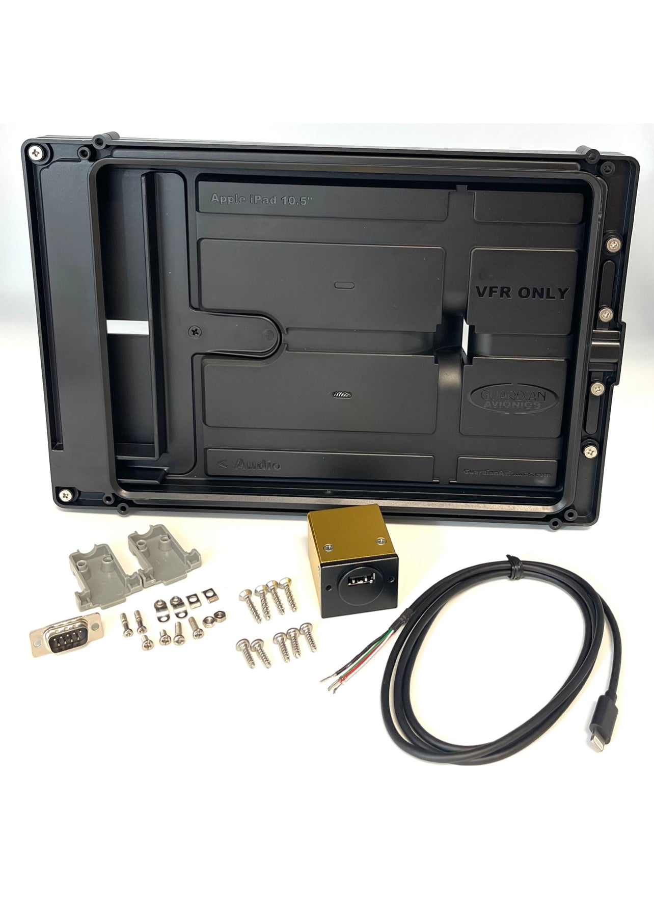 smartPanel Mount and Panel USB Port Package for Apple iPad Pro 10.5-in & iPad Air 3rd Gen (Apple Lightning Cable)