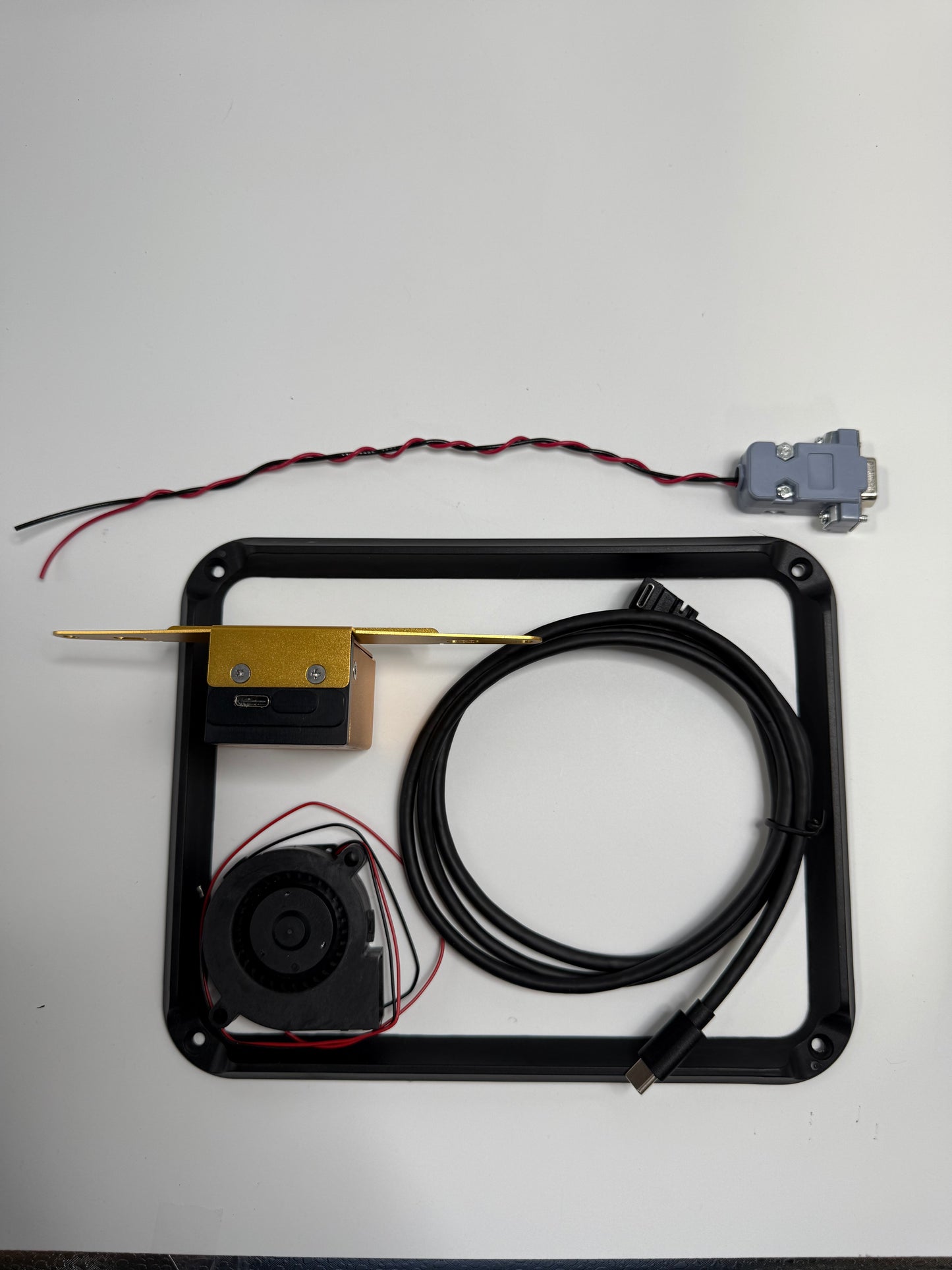 smartPanel Mount Complete Assembly for Apple iPad Mini 6(Includes Power Supply and Cooling Fan. Trim Bezel Optional)