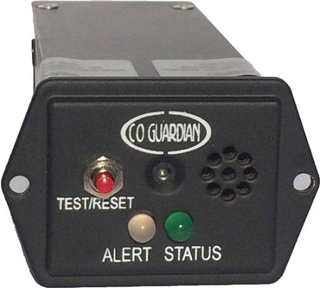 AERO 454-201 Panel Mount CO Detector with Bluetooth