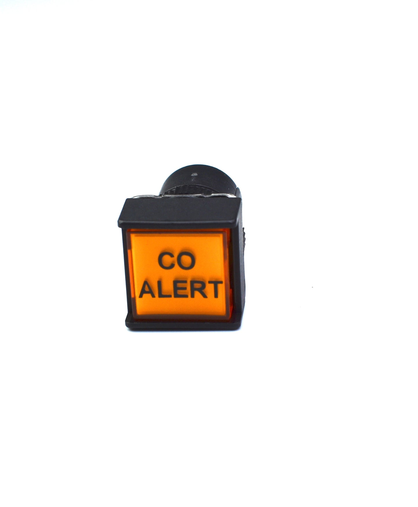 CO ALERT INDICATOR, 24VDC LED AMBER, PANEL MOUNT, SOLDER TERMINAL