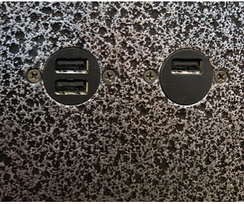 smartPower Dual USB 2.7 Amp power - Dual USB-A port front panel (Will ship August 1st)