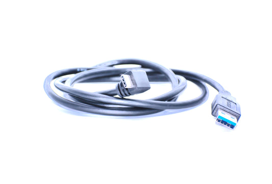 Cable 90 degrees USB-C to USB-A 1.1M (3.6 Ft)  Black
