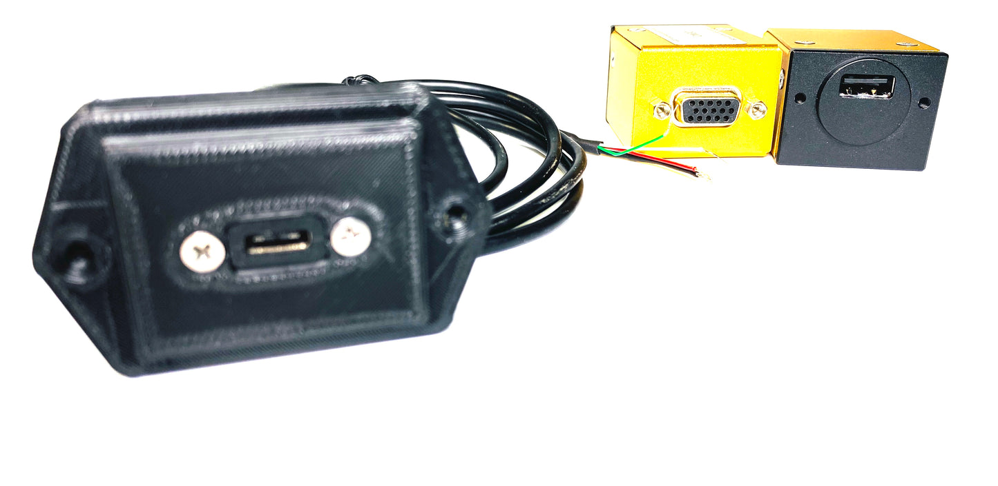 USB-C Single Faceplate