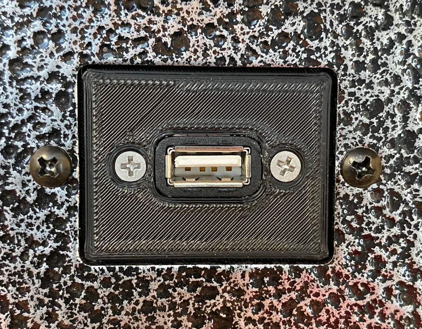 USB-A Single Faceplate