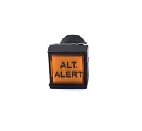 ALT ALERT INDICATOR, 24VDC LED AMBER, PANEL MOUNT, SOLDER TERMINAL