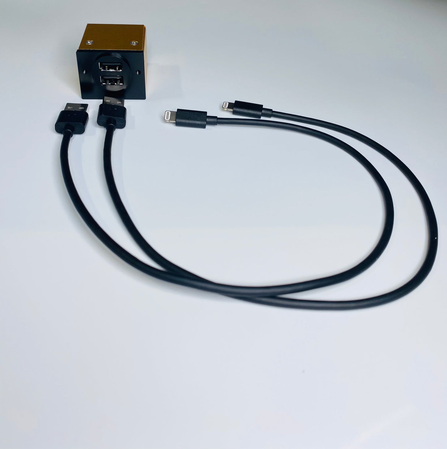 smartPower Dual USB 2.7 Amp power - Dual USB-A port front panel (Will ship August 1st)