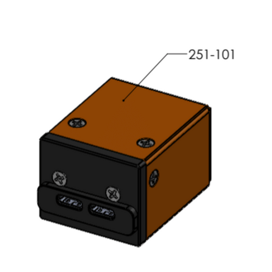 smartPower Dual USB 2.7 Amp power - Dual USB-A port front panel